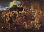 Nicolas Poussin Barchanal Germany oil painting artist